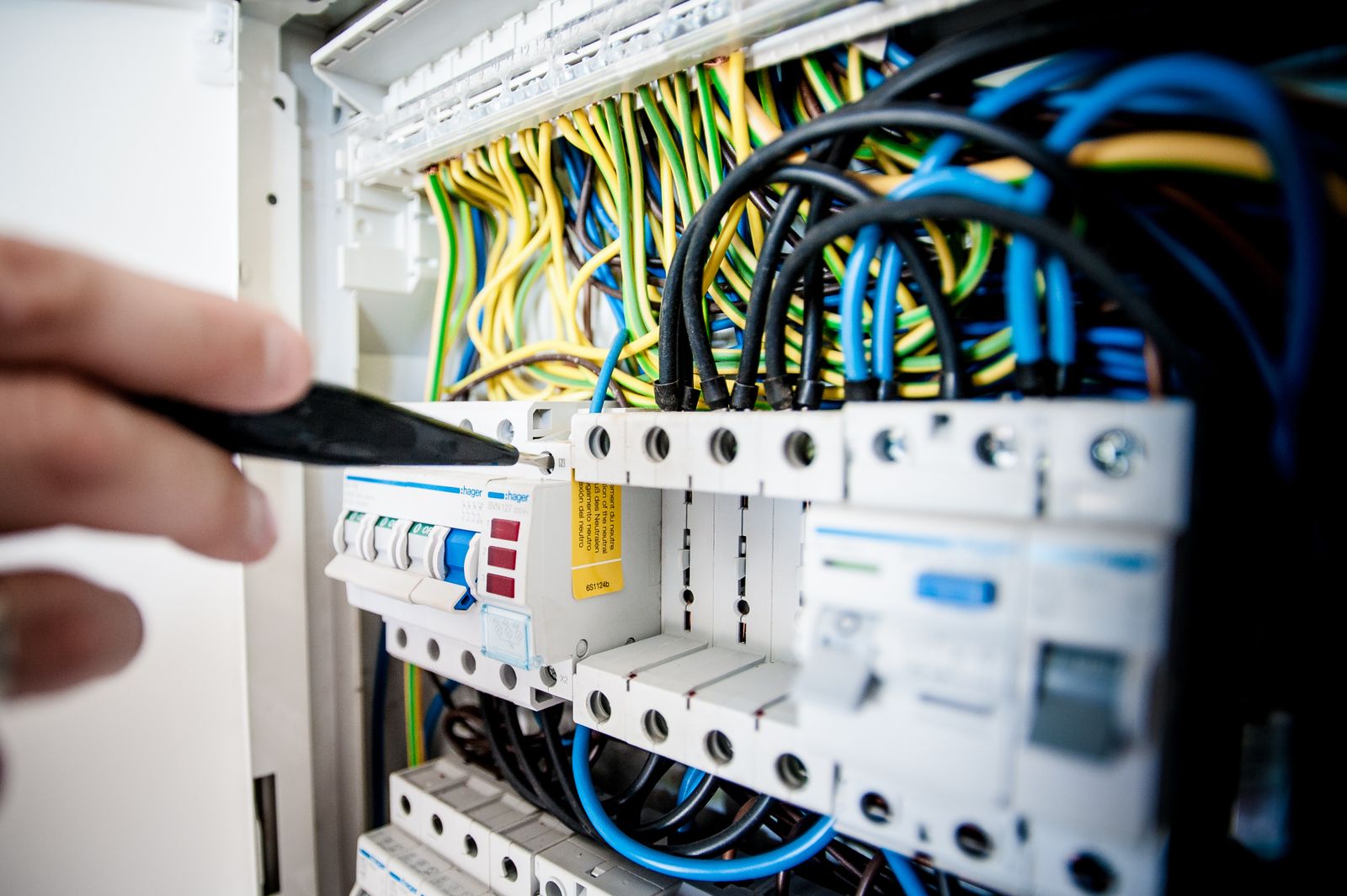 JL Electrical Solutions electrician at work